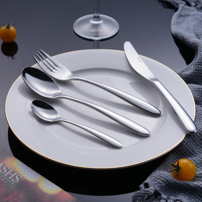 Minimalist Restaurant Cutlery Set 201 Steel Cutlery Table Accessories & Serving Cutlery Set for Hotels, Banquets