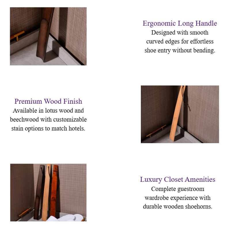 Premium Wooden Hotel Shoehorn Long Handle Luxury Guest Amenities.png