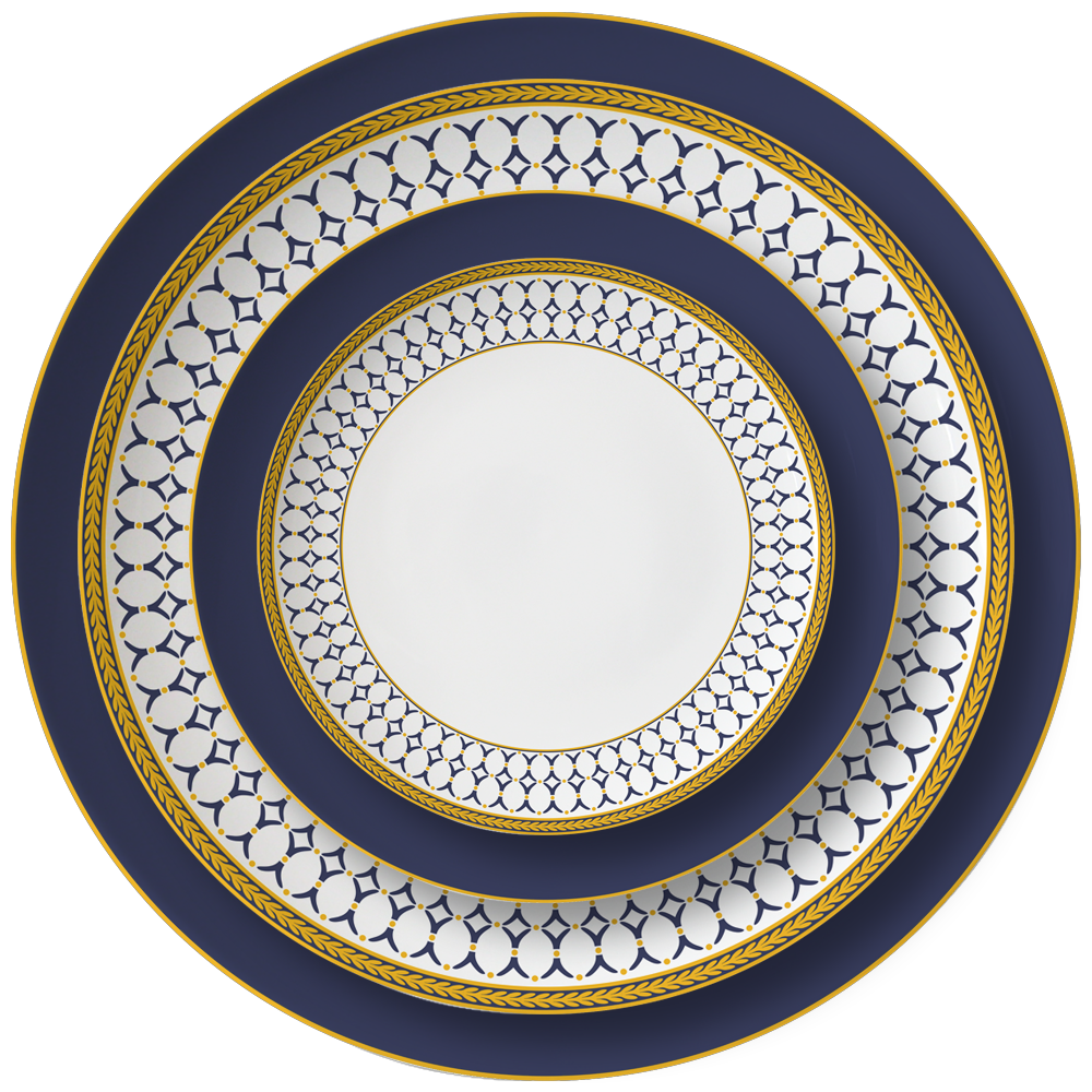 Luxury Bone China Dinnerware Set Fine Bone China Dishes for Hotel Wedding Banquets & Luxury Catering