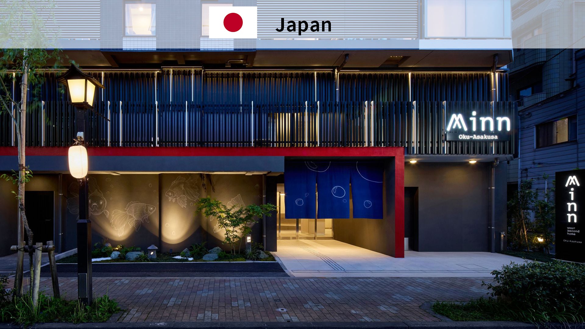 Aangepaste Boutique Hotelvoorrade vir Minn Hotel, Japan | Taitang