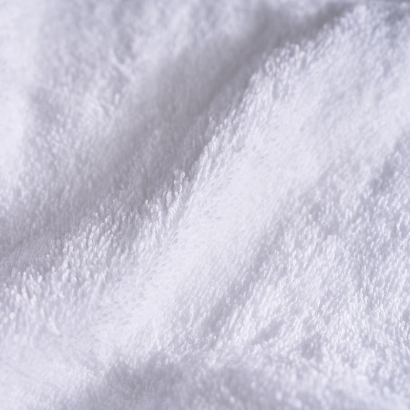 Hotel Luxury Towels 16S Spiral Cotton Bath Towel Sets with Platinum Satin Twill Border