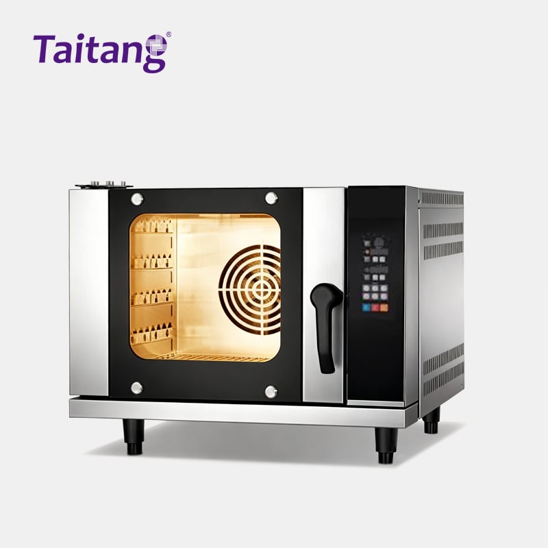 4-Tray Commercial Convection Oven Professional Electric Restaurant Kitchen Countertop Oven