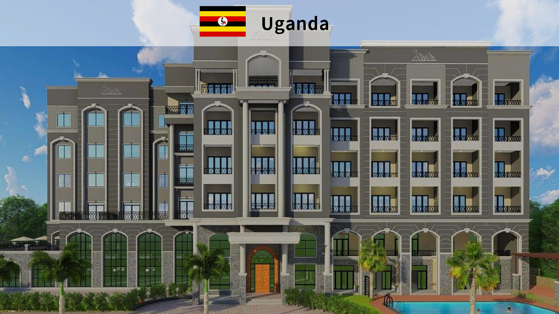 Volledige Hospitality-voorrade vir Samara Residence Hotel, Uganda
