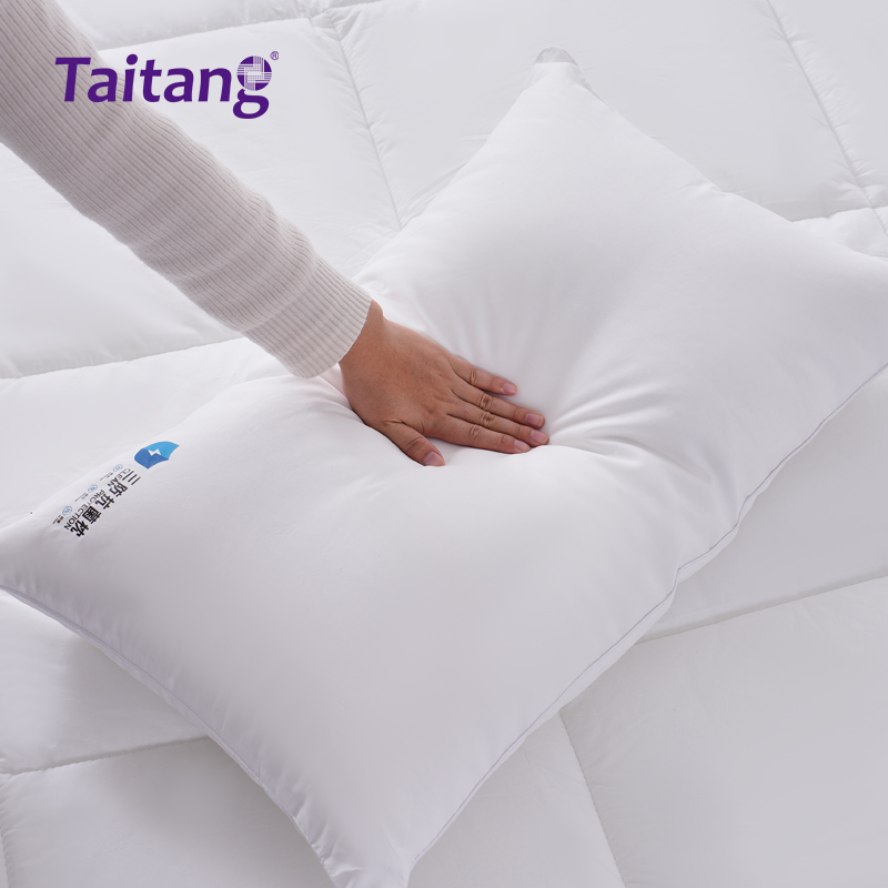 Triple Protection Luxury Hotel Pillows 1200g Silk-Down Alternative with Stain & Bacteria Resistant Shield