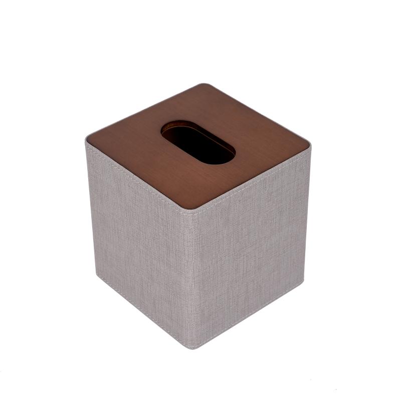 Luxury Wood & Grey Hotel Room Amenities Set Elegant Guestroom Accessories for 5-Star Hotels & Resorts