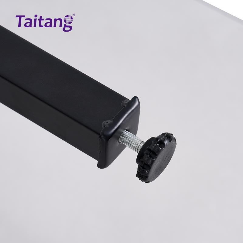 120cm Foldable Hotel Conference Table Commercial-Grade PVC Surface Banquet Table Wholesale Hotel Furniture & Supplies