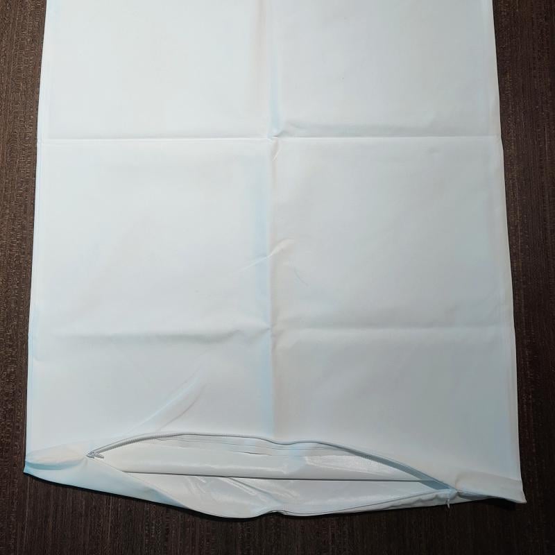 Waterproof hotel pillow protector featuring an invisible zipper closure for ultimate pillow core protection.jpg