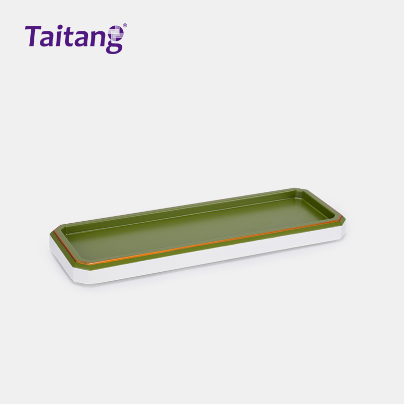 Luxury Resin Hotel Amenity Tray & Guestroom Accessories Set