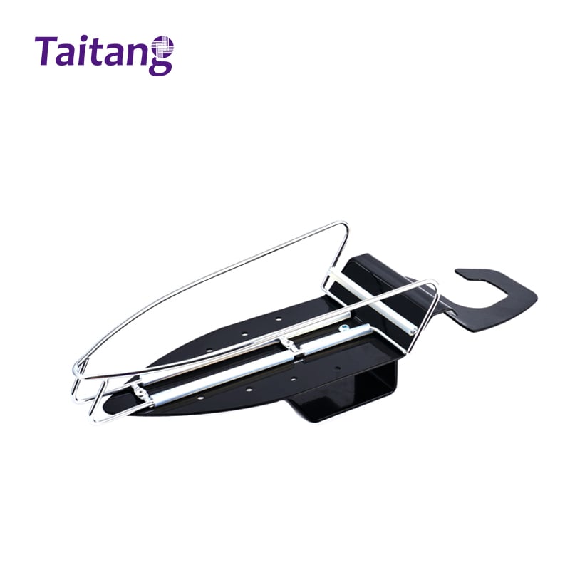 Taitang heat-resistant iron organizer cradle with heavy-duty chrome rack for hotel room ironing supplies.jpg