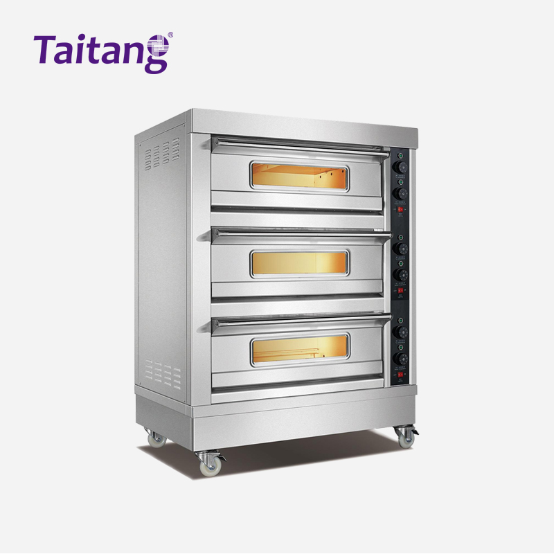 Commercial Bakery Oven Professional Electric & Gas Deck Convection Oven for Hotels, Restaurants, and Cafeterias
