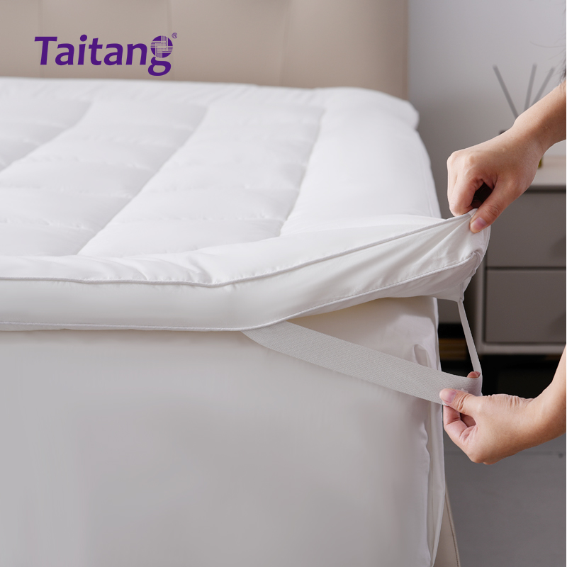 5-Sterne-Hotel-Kollektion Matratzenauflage – Luxus-Auflage mit 6000# Daunenseidebaumwolle, extrem weich