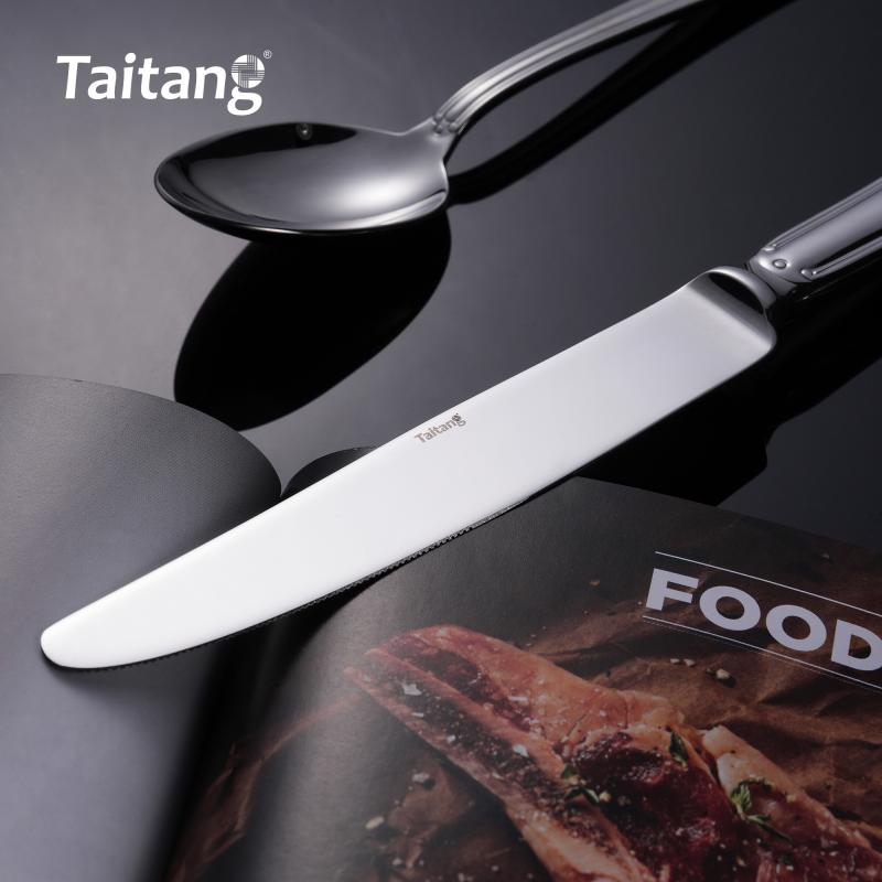 Premium Stainless Steel Restaurant Cutlery Set Luxury Hotel Flatware Collection with Custom Logo Support