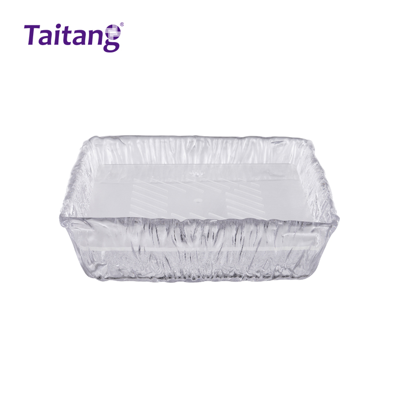 12-Inch Luxury Ripple Square Glass Bowl Catering Serving Bowls for Hotel Buffets