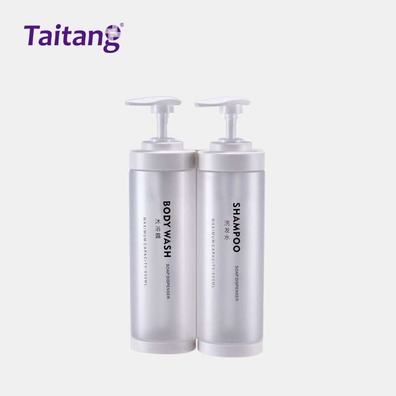 Slim Hotel Shampoo Dispensers Minimalist Wall Mounted Luxury Shower Dispensers for Boutique Hotels & Eco-Resorts