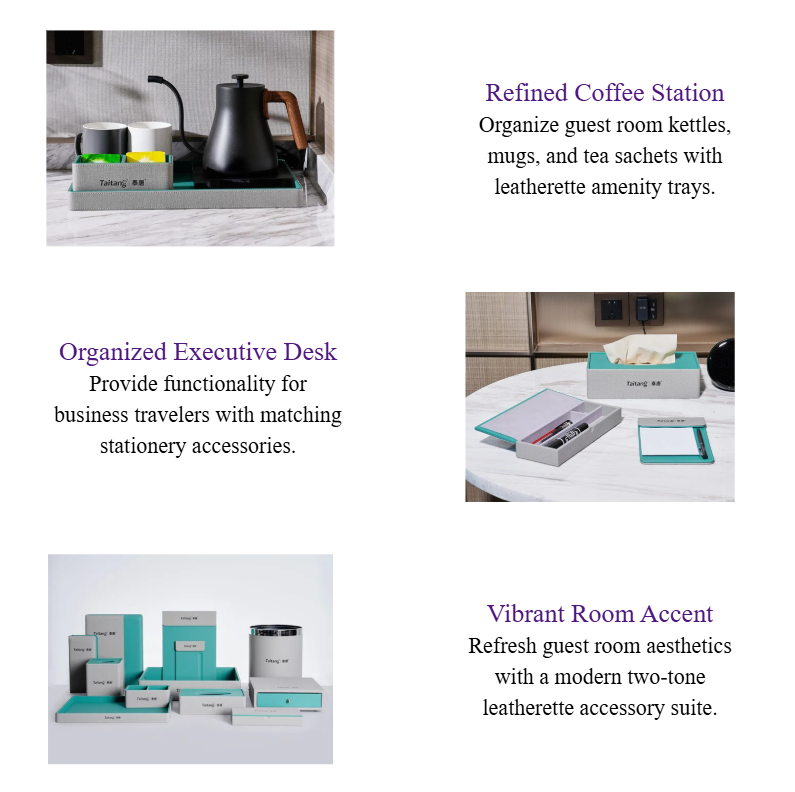 Grey Turquoise Hotel Room Bathroom Accessories Set Custom Hospitality Room Supplies Amenity Trays Wholesale.png
