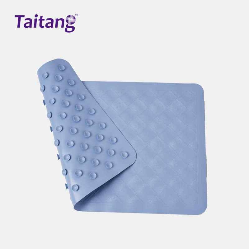 Commercial Non-Slip Rubber Bath Mat Heavy-Duty Anti-Slip Shower Safety Pad for Hotel Bathrooms