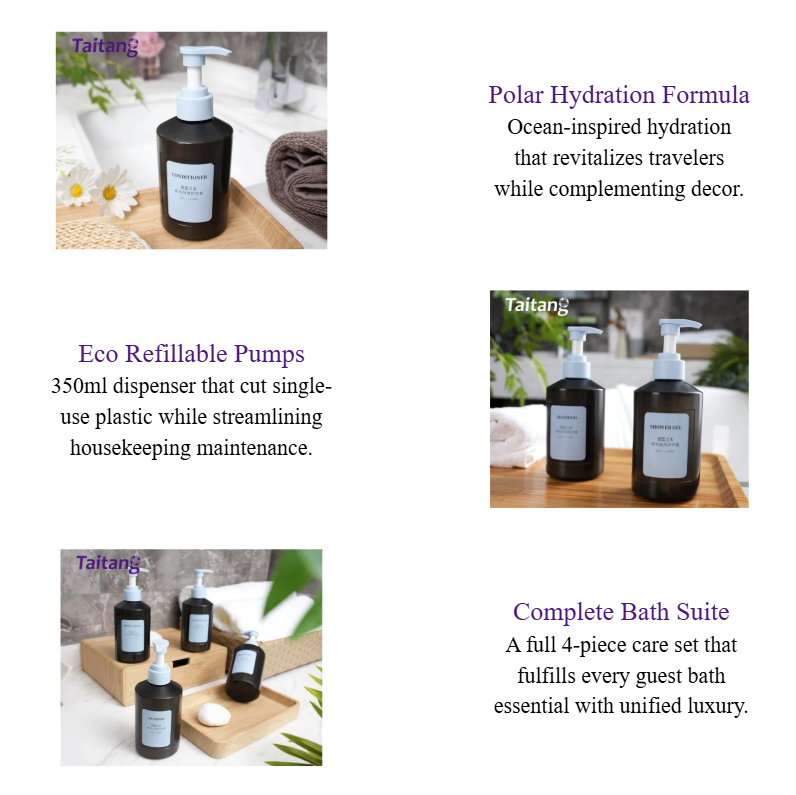 Luxury Polar Water Hydrating Hotel Amenities Bulk Set 350ml Refillable Dispenser Bottles Custom Guest Toiletries Wholesale.png