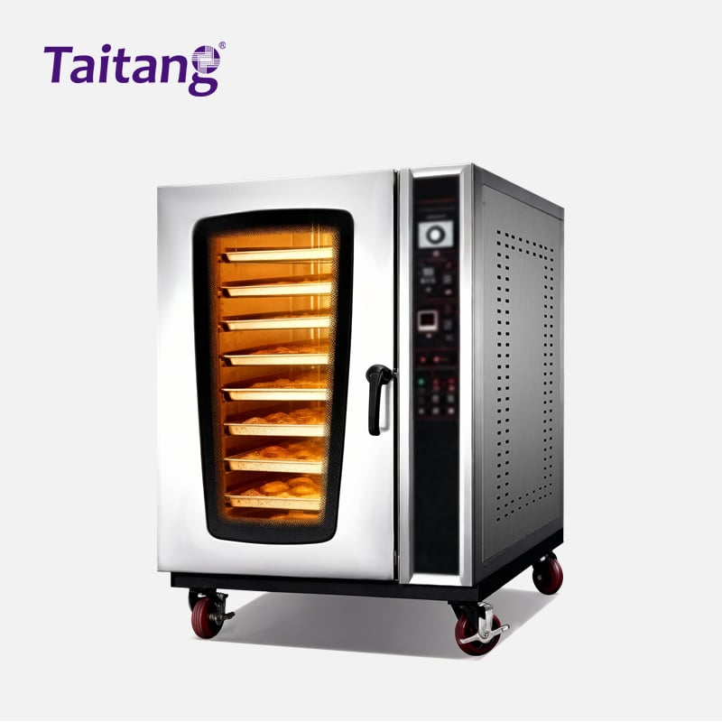 Commercial Convection Oven 5 8 10 Tray Industrial Electric Oven with Intelligent Digital & Manual Control Options