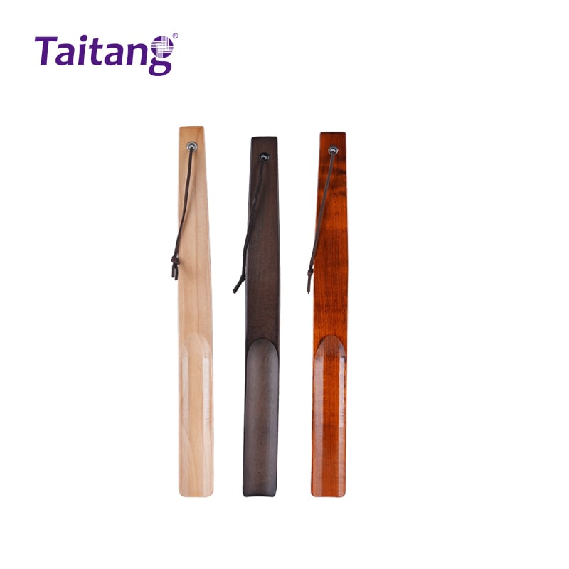Premium Wooden Hotel Shoehorn Long Handle Luxury Guest Amenities