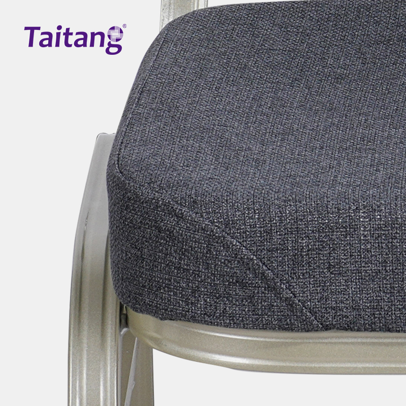 Stackable Aluminum Banquet Chair for Luxury Hotels 1.8mm Frame Taitang Hotel Furniture & Supplies Wholesale