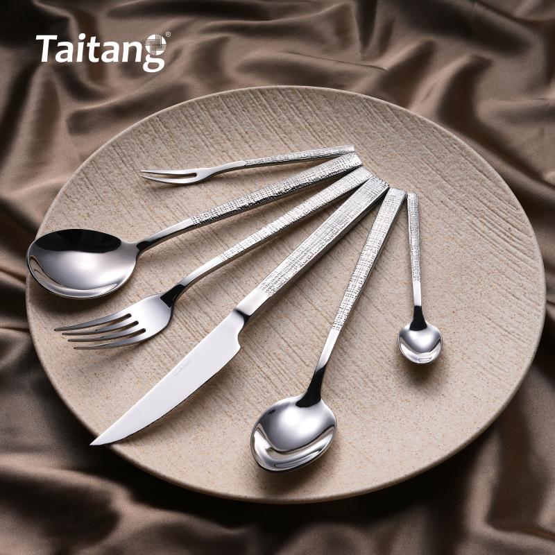 Luxury Restaurant Cutlery Set Premium 304/420 Stainless Steel Flatware for 5-Star Hotels & Fine Dining