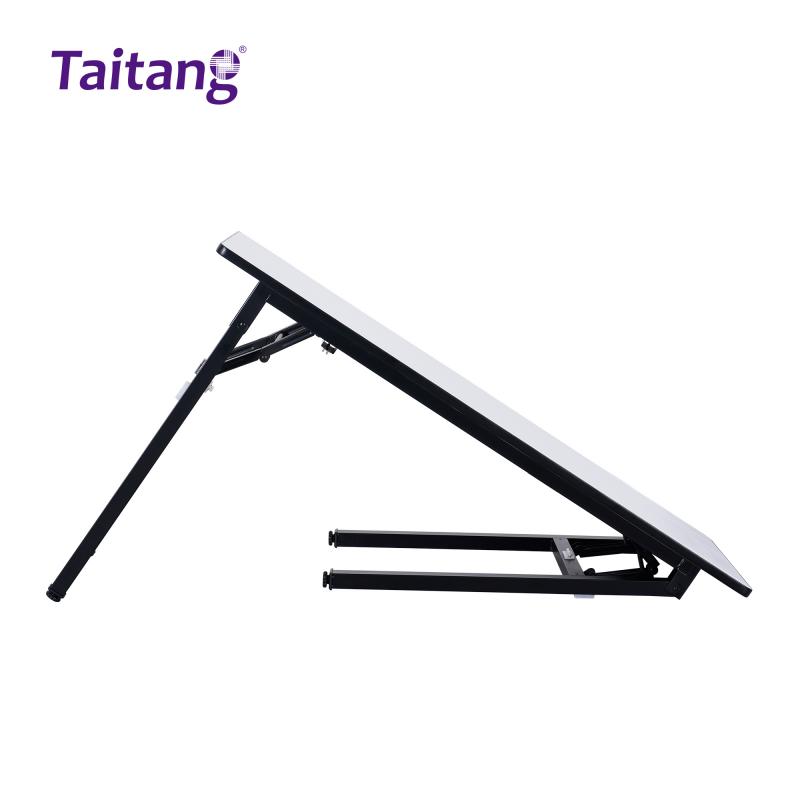 120cm Foldable Hotel Conference Table Commercial-Grade PVC Surface Banquet Table Wholesale Hotel Furniture & Supplies