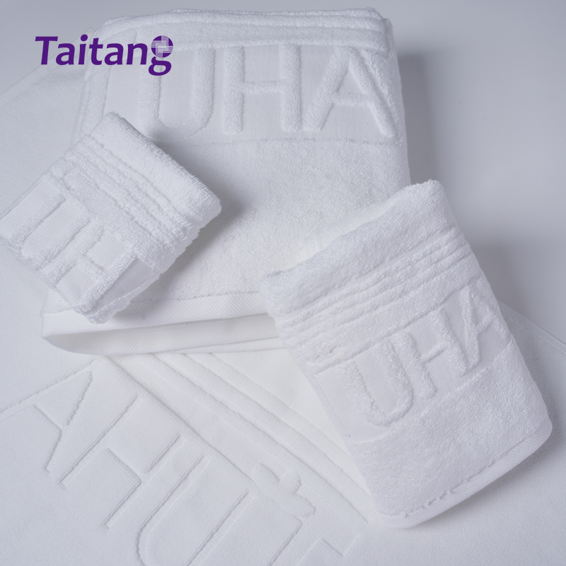 Cotton Jacquard Hotel Towel Collection Commercial Luxury Bathroom & Spa Towels