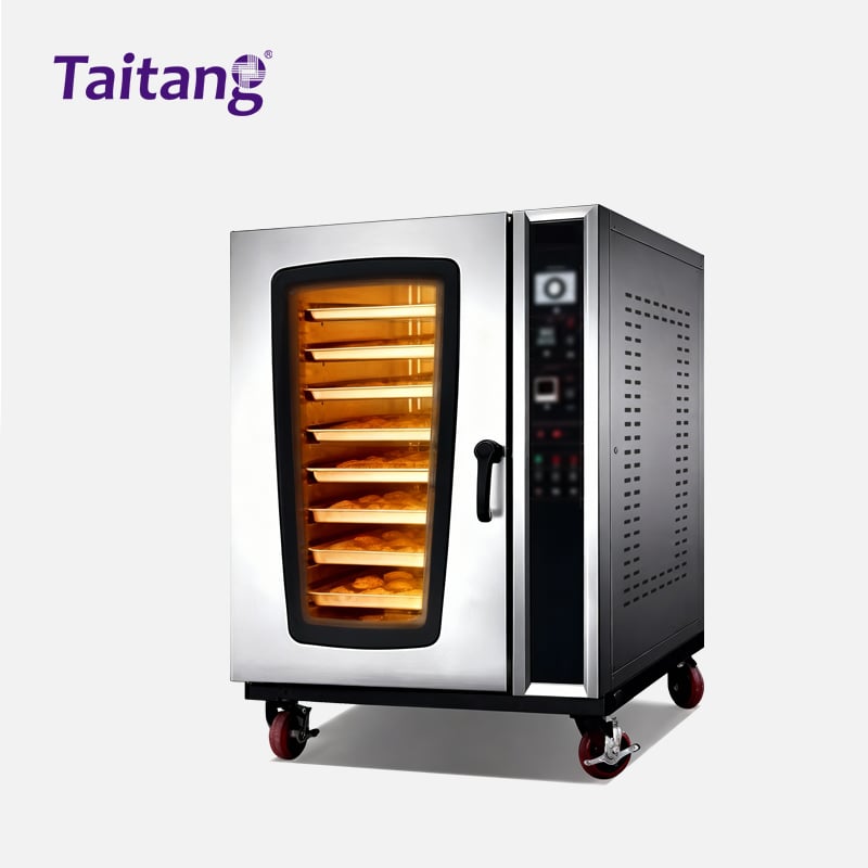 Commercial Convection Oven 5 8 10 Tray Industrial Electric Oven with Intelligent Digital & Manual Control Options