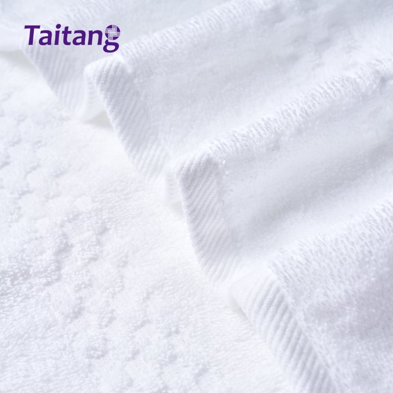 Wholesale Jacquard Pattern Hotel Towels 100% Cotton Bath Towel Collection for Commercial Hospitality