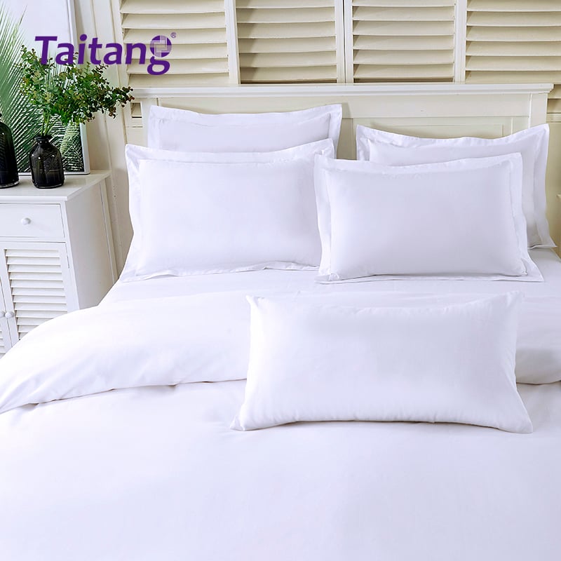 Luxury Hotel Bedding Sets 300 Thread Count Cotton Sateen Wholesale Hotel Bed Sheets & Duvet Cover for 5-Star Guestrooms