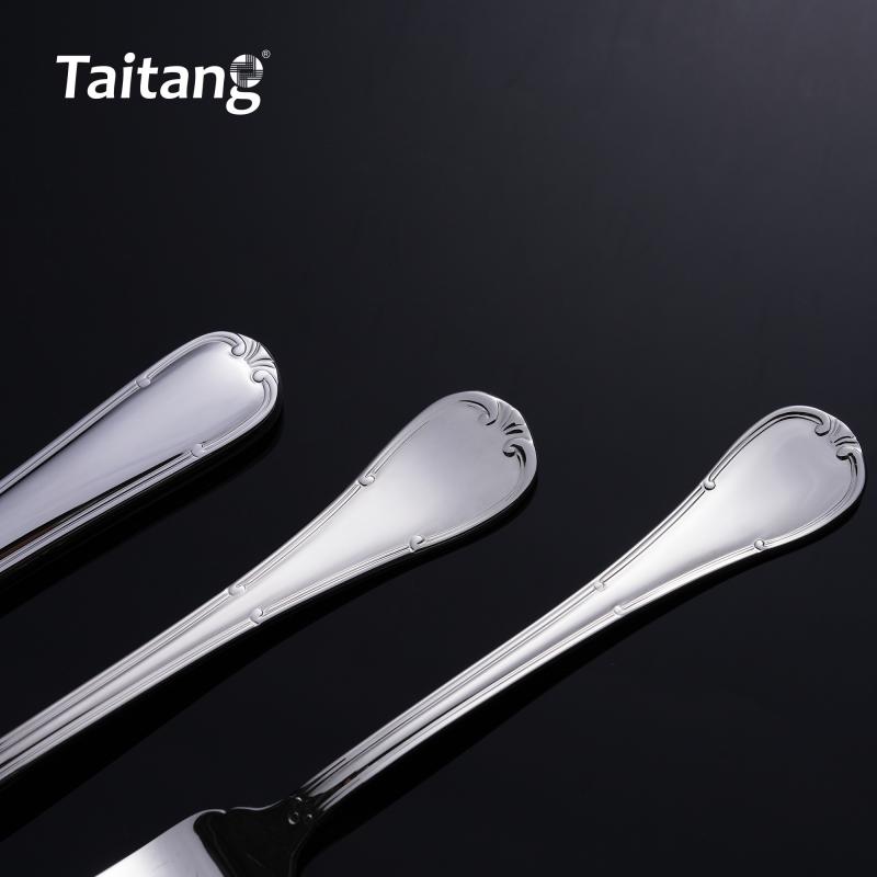 Premium Stainless Steel Restaurant Cutlery Set Luxury Hotel Flatware Collection with Custom Logo Support