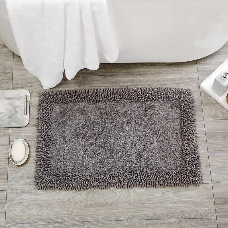 Hotel Bath Mat Wholesale Luxury Shaggy Hotel Bathroom Mats Hotel Collection Bath Mat for Hospitality