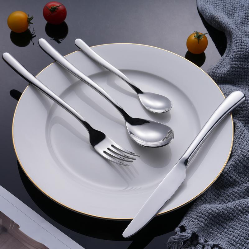 Luxury Restaurant Cutlery Set Premium Stainless Steel Commercial Flatware for Elite Hotels & Fine Dining