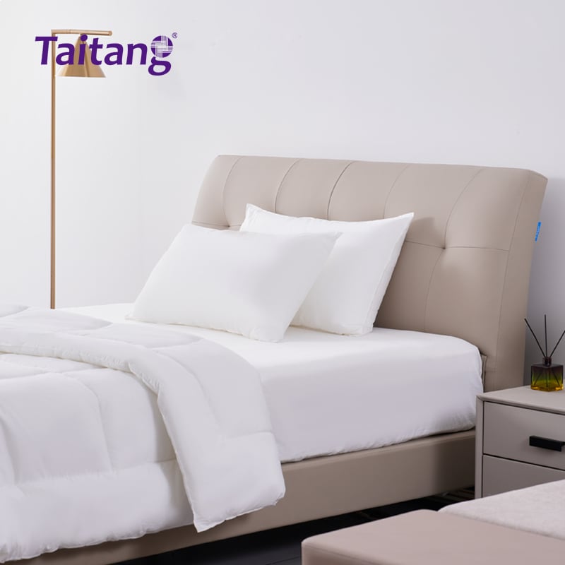 gối khách sạn cao cấp thêm độ phồng 1600g – Gối sợi tổng hợp mật độ cao cho phòng suite cao cấp và đồ giường thương mại