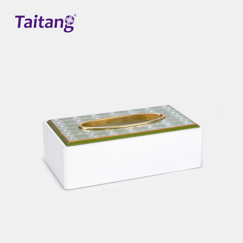 Luxury Resin Hotel Amenity Tray & Guestroom Accessories Set