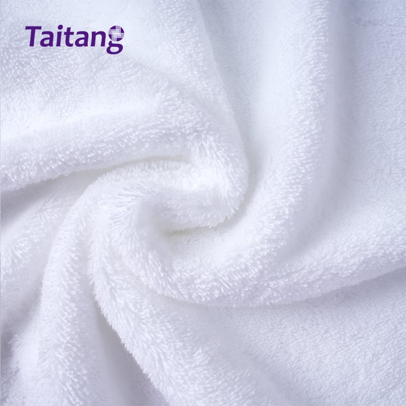 Luxury Hotel Towels Collection 16S Cotton Bath Towel Set Wholesale with Custom Logo Embroidery
