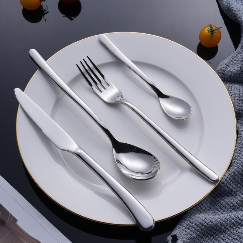 Luxury Restaurant Cutlery Set Premium Stainless Steel Commercial Flatware for Elite Hotels & Fine Dining