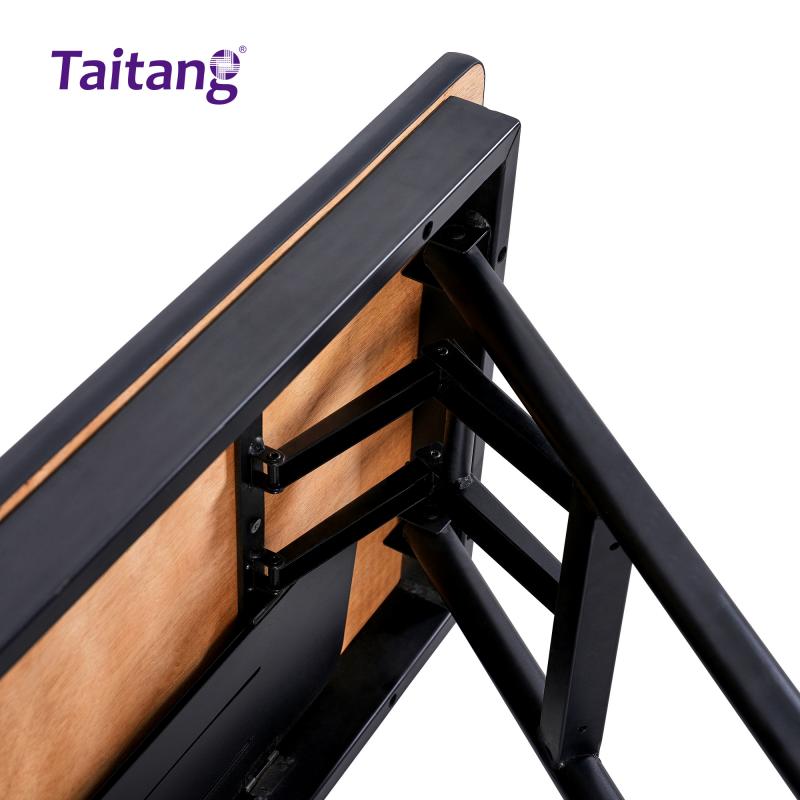 180cm Foldable Hotel Meeting Table with Panel Fireproof Conference Table Hotel Furniture & Smart Hotel Solution