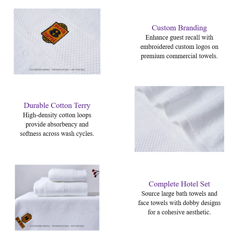 Dobby Embroidered Hotel Towel Set Cotton 16S Bath Towels, Face Towels & Bath Mats Wholesale.png