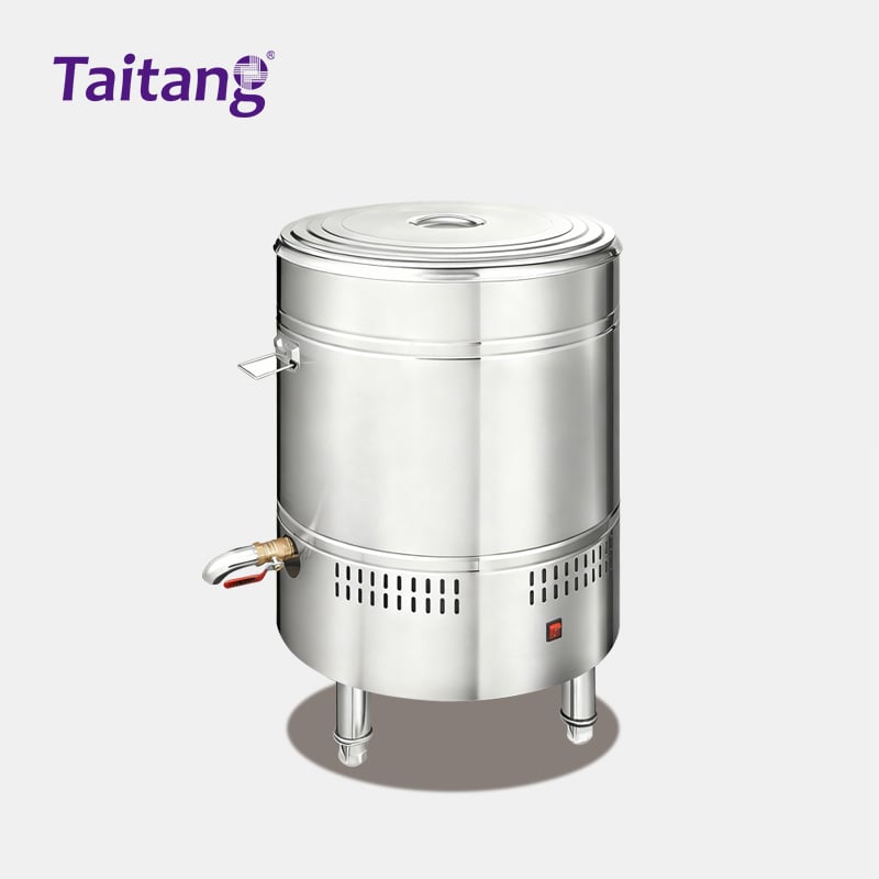 Commercial Electric Soup & Noodle Cooker Stainless Steel Insulated Soup Kettle for Hotel Buffets & Kitchens