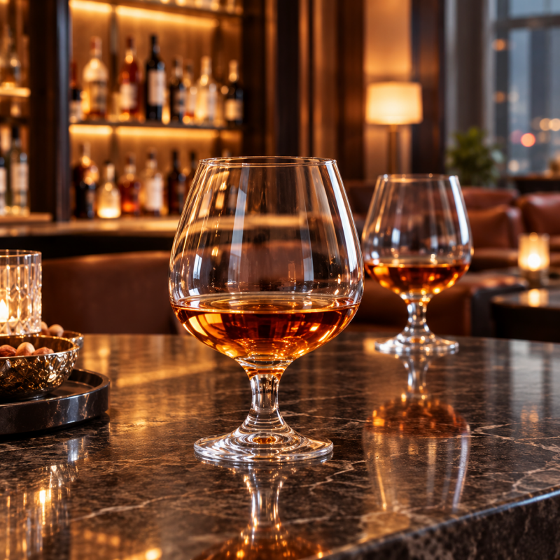 brandysnifters van 518 ml, groothandelglazen brandysnifters voor luxe hotelbars