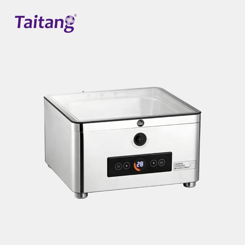 Electric Food Warmers Buffet Smart Dual Dry & Wet Heating 304 Stainless Steel Chafing Dish with Digital Thermostat
