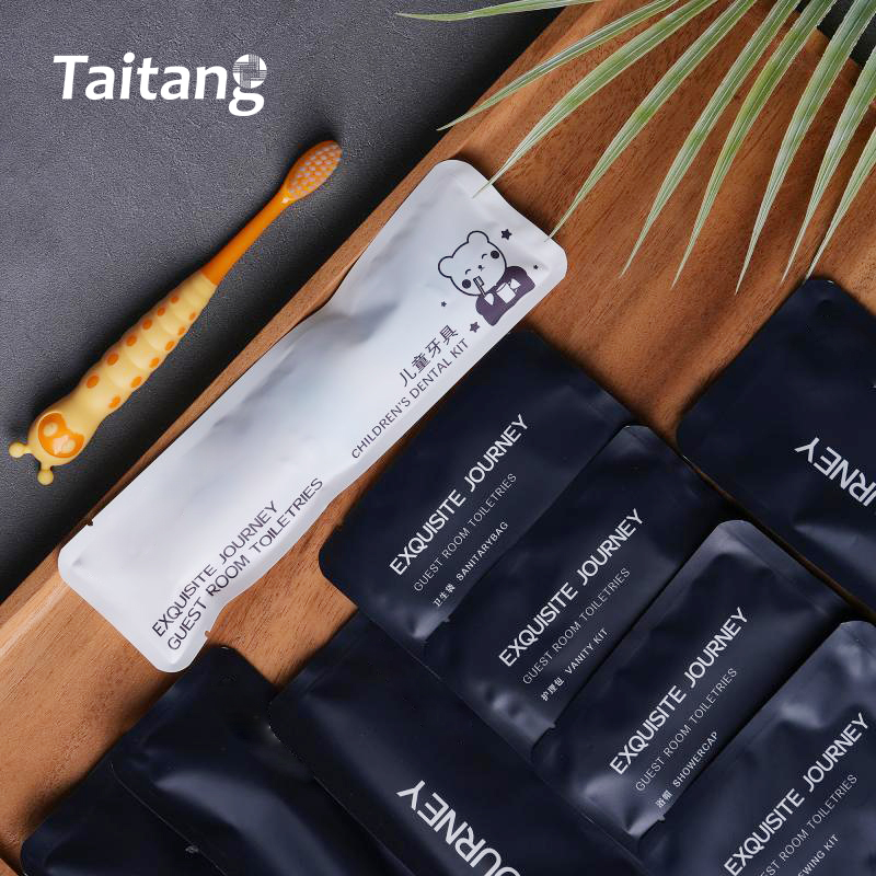 Custom Hotel Amenities Kit Guest Bathroom Toiletries & Vanity Sets for Luxury Hotels & Resorts