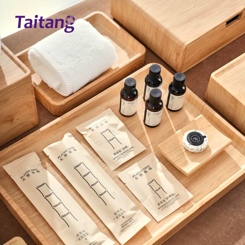 Luxury Eco-Friendly Resin Bath Accessories Set & Amenity Trays Bulk Wholesale