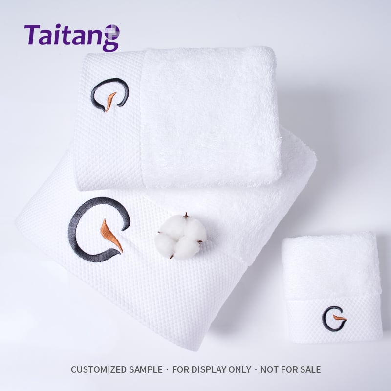 Luxury Hotel Towels Collection 16S Cotton Hotel Bath Towel Set Wholesale for Luxury Hotels & Spas