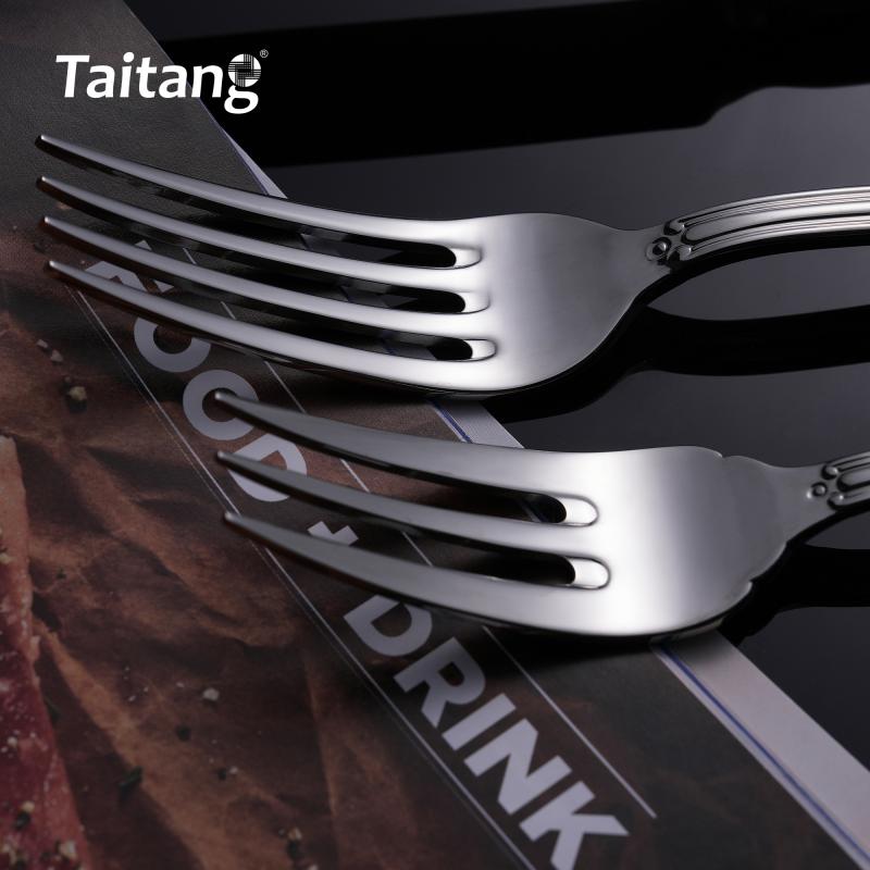 Premium Stainless Steel Restaurant Cutlery Set Luxury Hotel Flatware Collection with Custom Logo Support