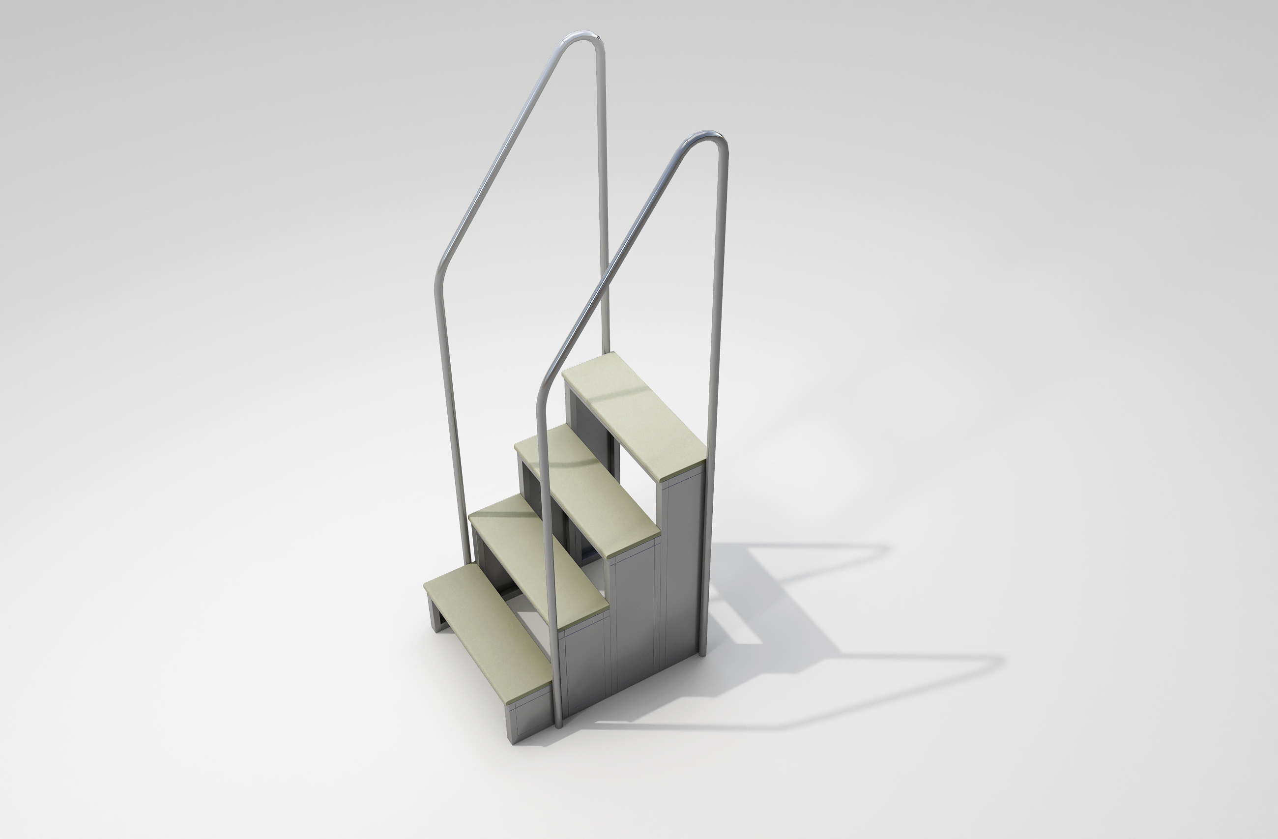 Double-Side Pool Stair 