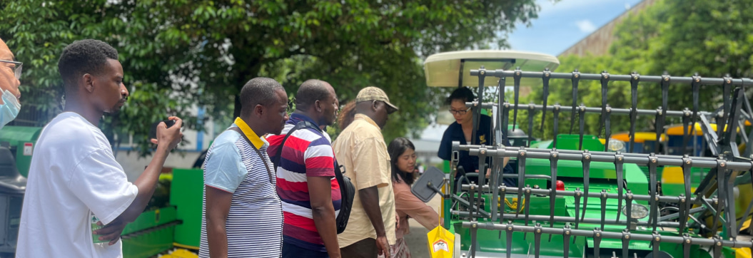 In 2023, Nigerian Customers Came To See The Harvester