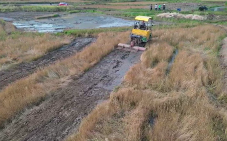 1GZL-230 Crawler ການປູກຫມູນວຽນທີ່ຂັບເຄື່ອນດ້ວຍຕົນເອງການສະແດງການເຮັດວຽກ