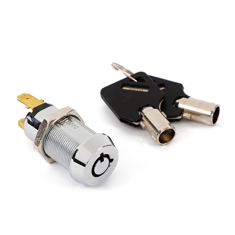 Jk210 19Mm 2 Positions Power Switch Cam Lock for Coin Claw Vending Machine